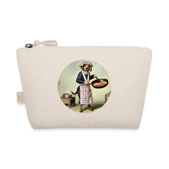 Hot Dog - Dog with Apron - Organic Pouch - nature - Front