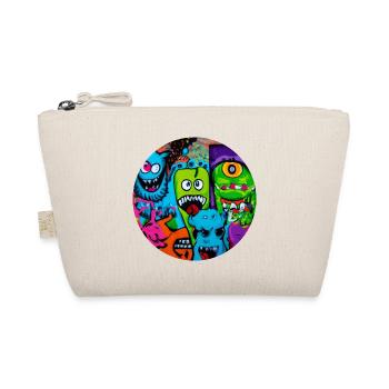 Graffiti Monster - Organic Pouch - nature - Front