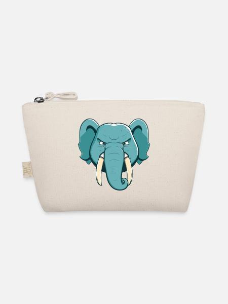Elephant - Organic Pouch - nature - Front