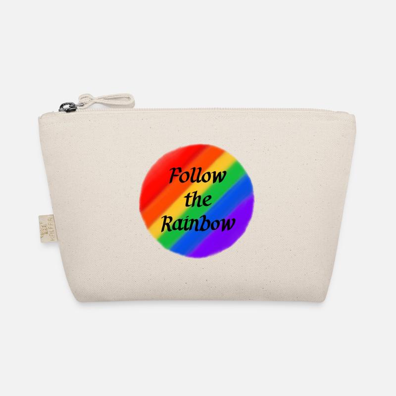 Folgen Sie dem Regenbogen Bio-Täschchen
