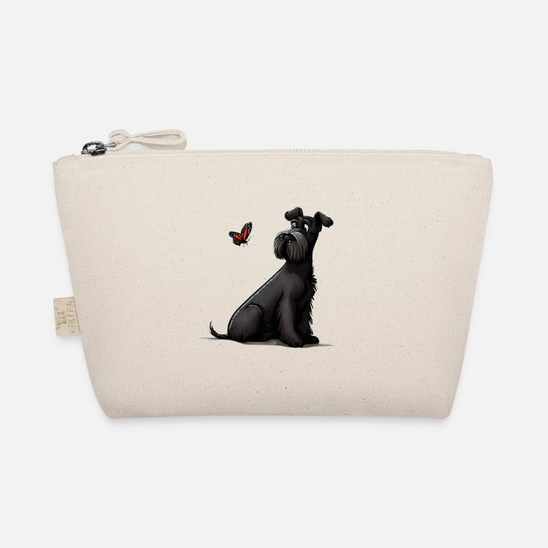 Riesenschnauzer / Schnauzer Hunde Design Geschenk Bio-Täschchen