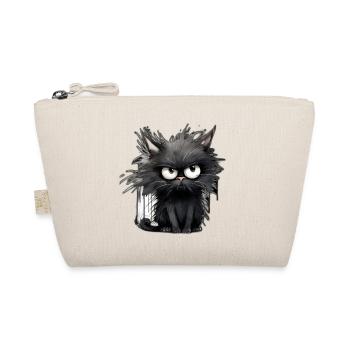 Moody Cat - Organic Pouch - nature - Front