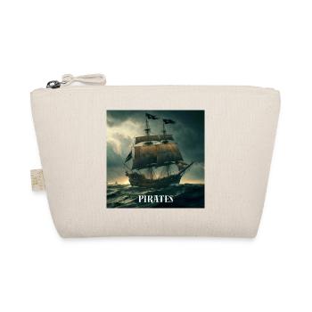 Pirate Ship - Organic Pouch - nature - Front