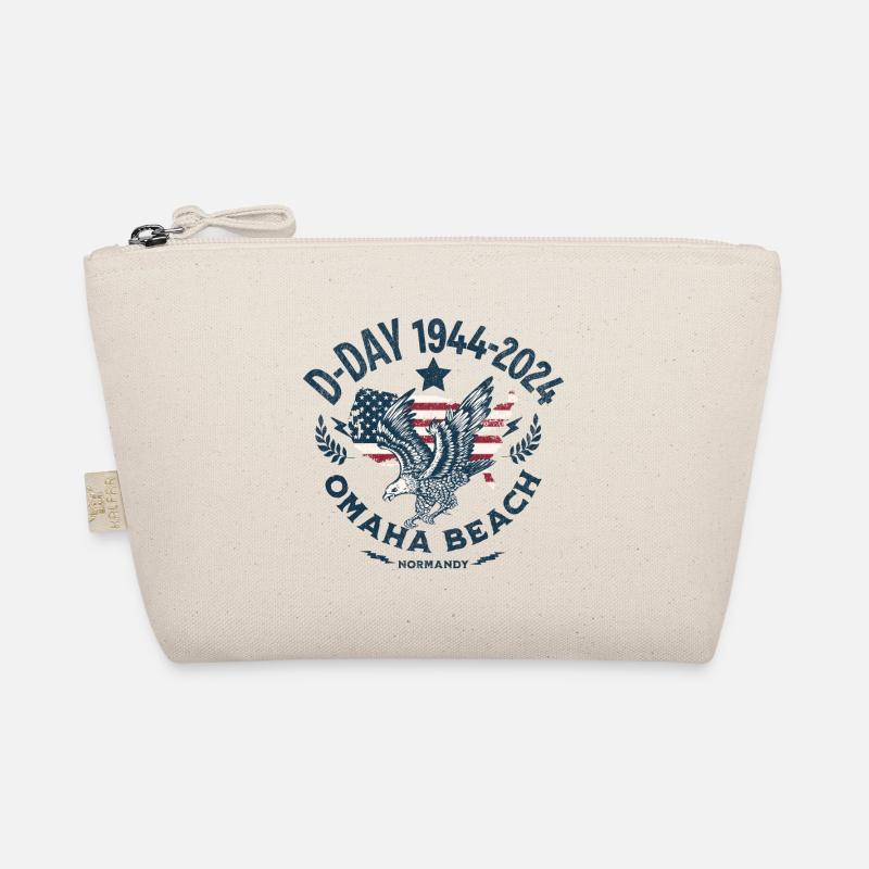 D DAY 1944 2024 Omaha Beach Bio-Täschchen