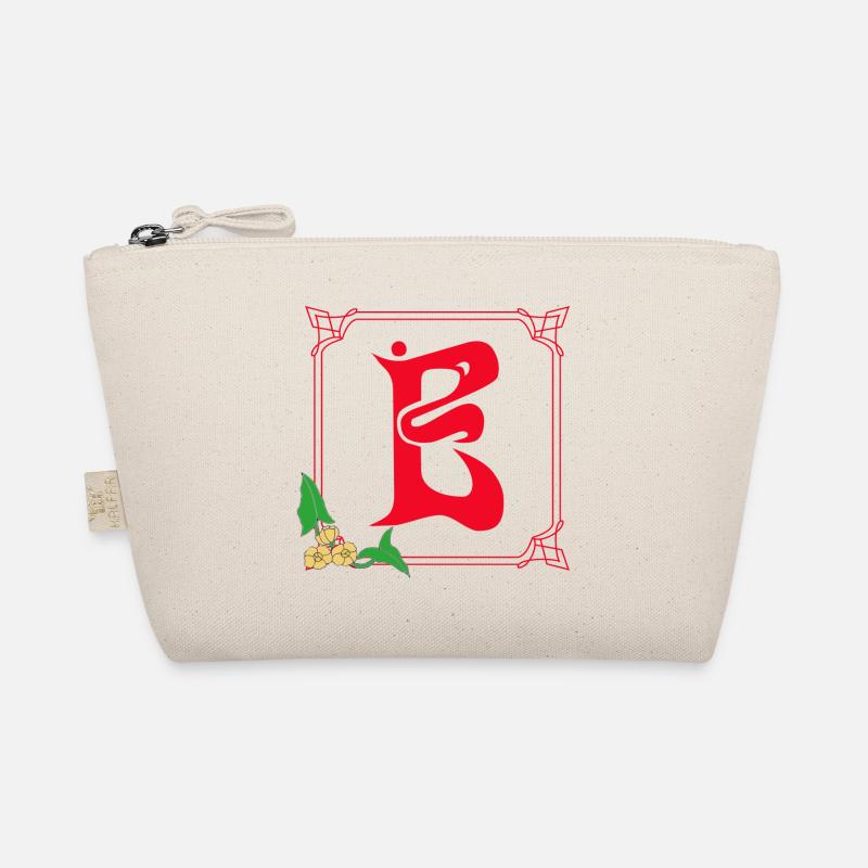 jugendstil e rot Bio-Täschchen