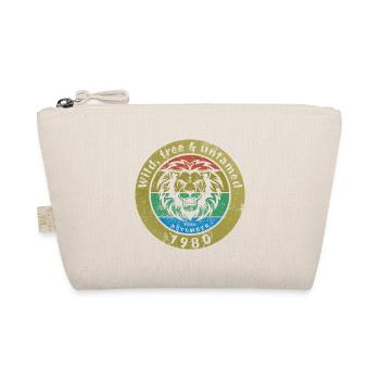 44. Birthday Wild, free & untamed since 11/1980 - Organic Pouch - nature - Front