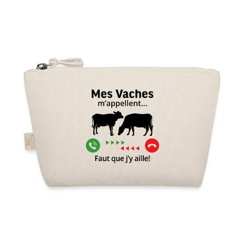 mes vaches m'appellent faut que j'y ailler - Trousse biologique - nature - Devant