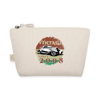 16th Birthday A Classic - Vintage since 2008 - Organic Pouch - nature - Front