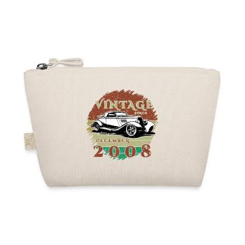 16th Birthday - Classics - Vintage since 12/2008 - Organic Pouch - nature - Front