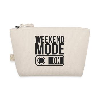 Weekend Mode On - Bio-Täschchen - Natur - Vorne