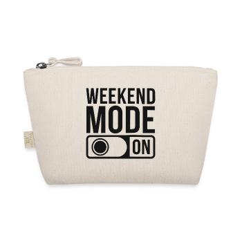 Weekend Mode On - Bio-Täschchen - Natur - Vorne