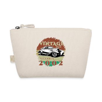22nd Birthday - Classics - Vintage since 12/2002 - Organic Pouch - nature - Front