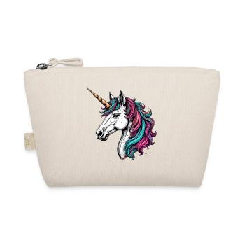 Magic Unicorn 02 - Organic Pouch - nature - Front