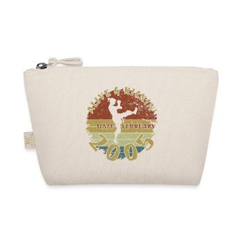 20. Geburtstag Alive and kickin since 02/2005 - Organic Pouch - nature - Front