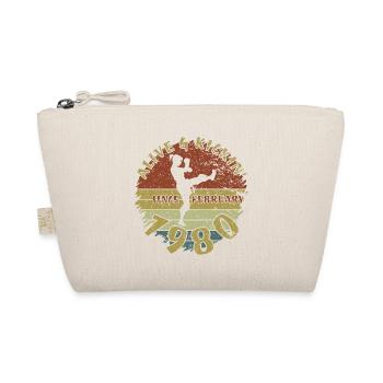 45. Geburtstag Alive and kickin since 02/1980 - Organic Pouch - nature - Front