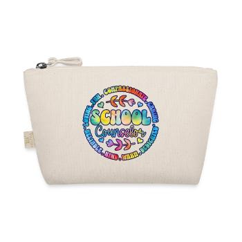 Tie Dye School Board Schulberater - Bio-Täschchen - Natur - Vorne