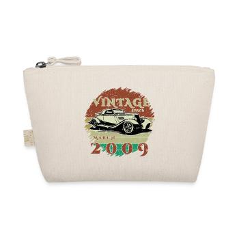 16th Birthday - Classics - Vintage since 03/2009 - Organic Pouch - nature - Front