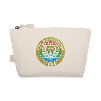 35. Geburtstag Wild, free & untamed since 04/1990 - Organic Pouch - nature - Front
