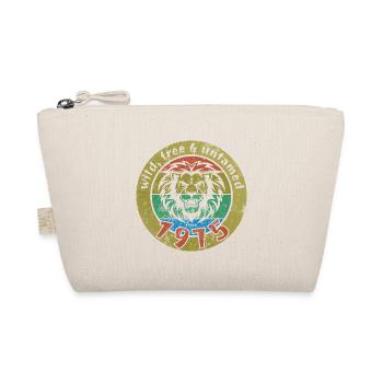 50th Birthday Wild, free & untamed since 1975 - Organic Pouch - nature - Front