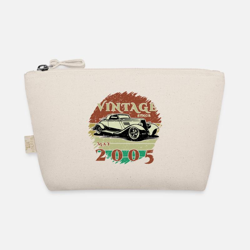 20th Birthday - Classics - Vintage since 05/2005 Organic Pouch