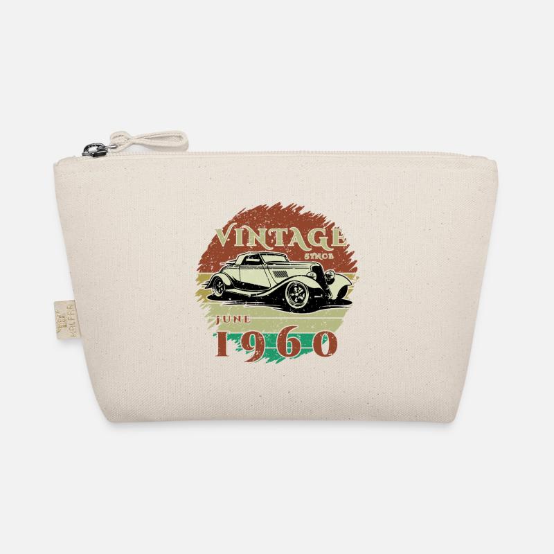65th Birthday - Classic - Vintage since 06/1960 Organic Pouch