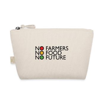 Bauern Protest No Farmers No Food No Future Ampel - Bio-Täschchen - Natur - Vorne