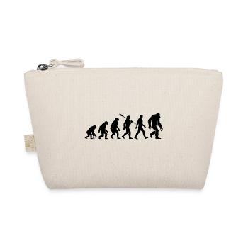 Evolution - Bigfoot - Yeti - Bio-Täschchen - Natur - Vorne