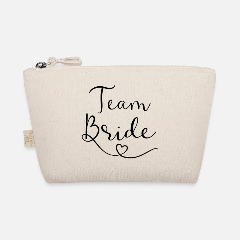 Team Bride - Bio-Täschchen - Natur