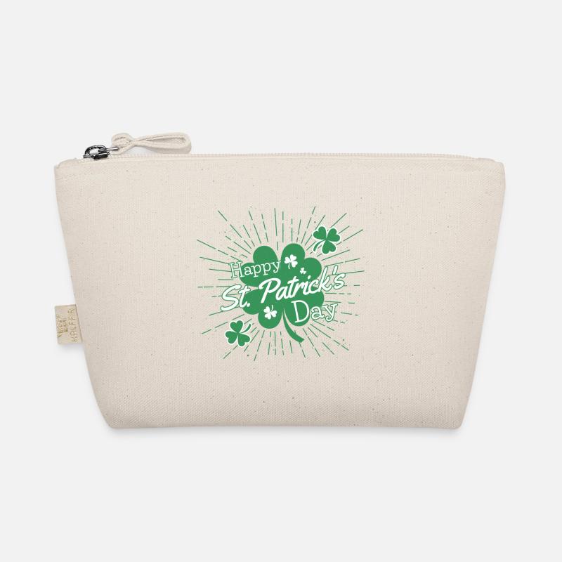 Happy St Patrick s Day Grafik Bio-Täschchen