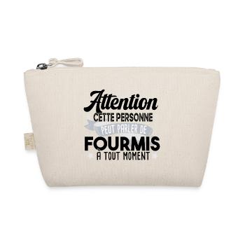 Fourmis fourmi fourmiculture métier humour - Trousse biologique - nature - Devant