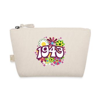 Geburtstagsdame 1943 80-jähriges Jubiläum - Bio-Täschchen - Natur - Vorne