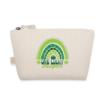 A Lucky Saint Patrick Girl - Organic Pouch - nature - Front