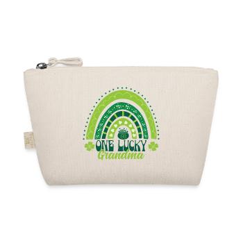 A lucky granny Saint Patrick - Organic Pouch - nature - Front