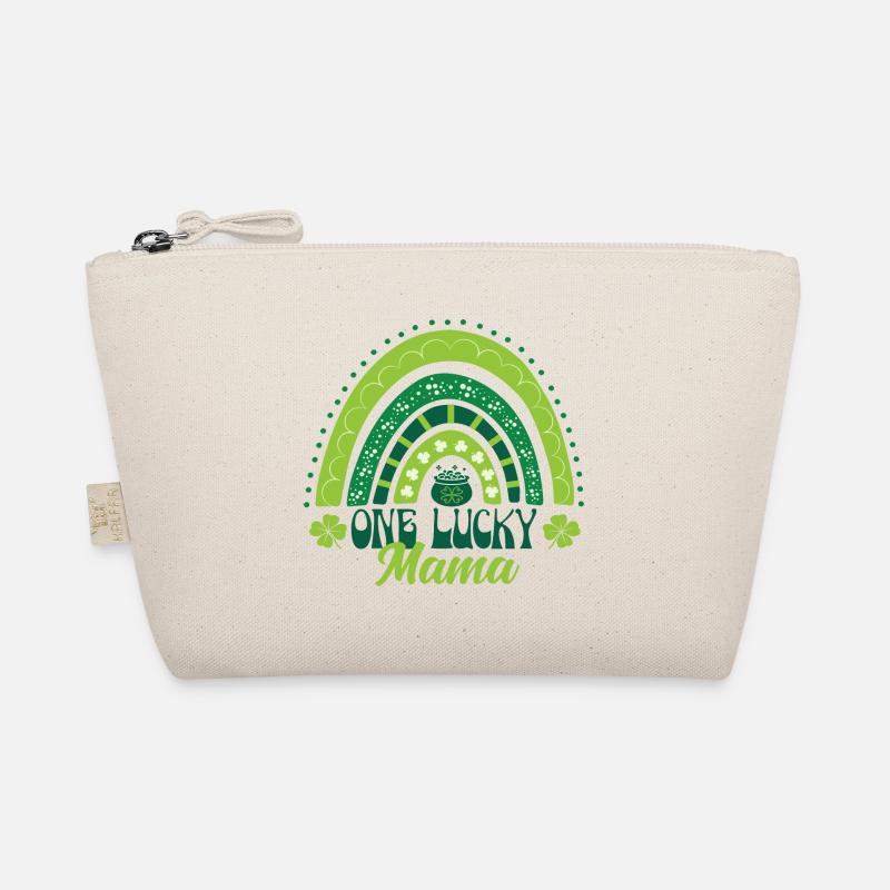 Eine glückliche Mutter Saint Patrick Bio-Täschchen