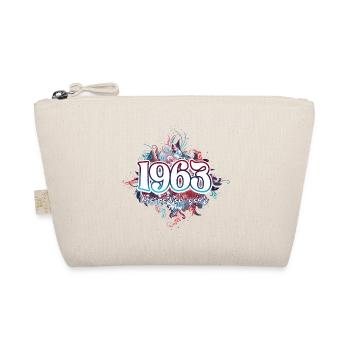 Geburtstagsparty Frau 1963 60-jähriges Jubiläum - Bio-Täschchen - Natur - Vorne