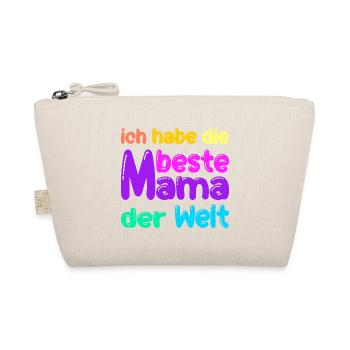 Ich habe die beste Mama der Welt - Bio-Täschchen - Natur - Vorne