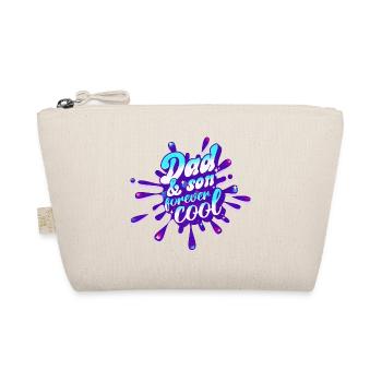 Father and son forever cool Father's Day - Organic Pouch - nature - Front
