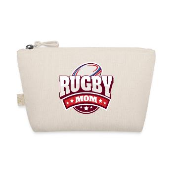 Mutter rugby fan geschenk mutter rugby unterstützer - Bio-Täschchen - Natur - Vorne