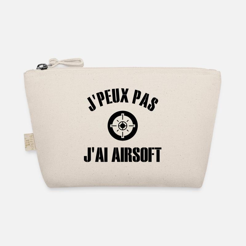 Je Peux Pas J'Ai Airsoft Humour Airsofteur Trousse biologique