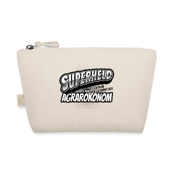 Superheld - extrem clever getarnt als Agrarökonom - Bio-Täschchen - Natur - Vorne