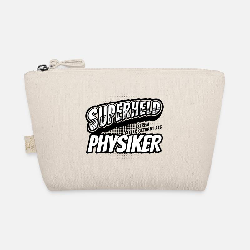 Superheld, clever getarnt als Physiker Bio-Täschchen