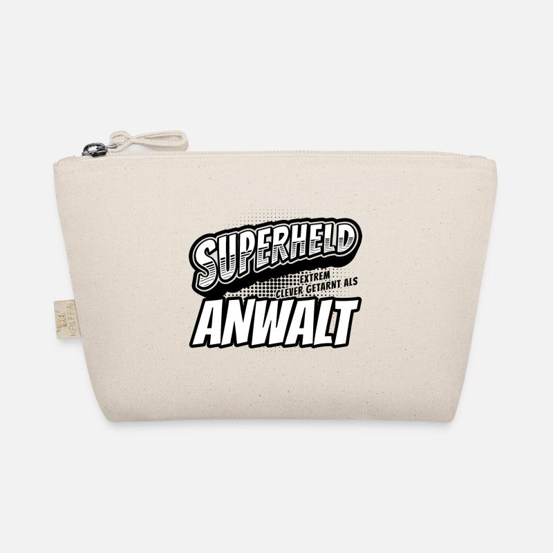 Superheld, clever getarnt als Anwalt Bio-Täschchen
