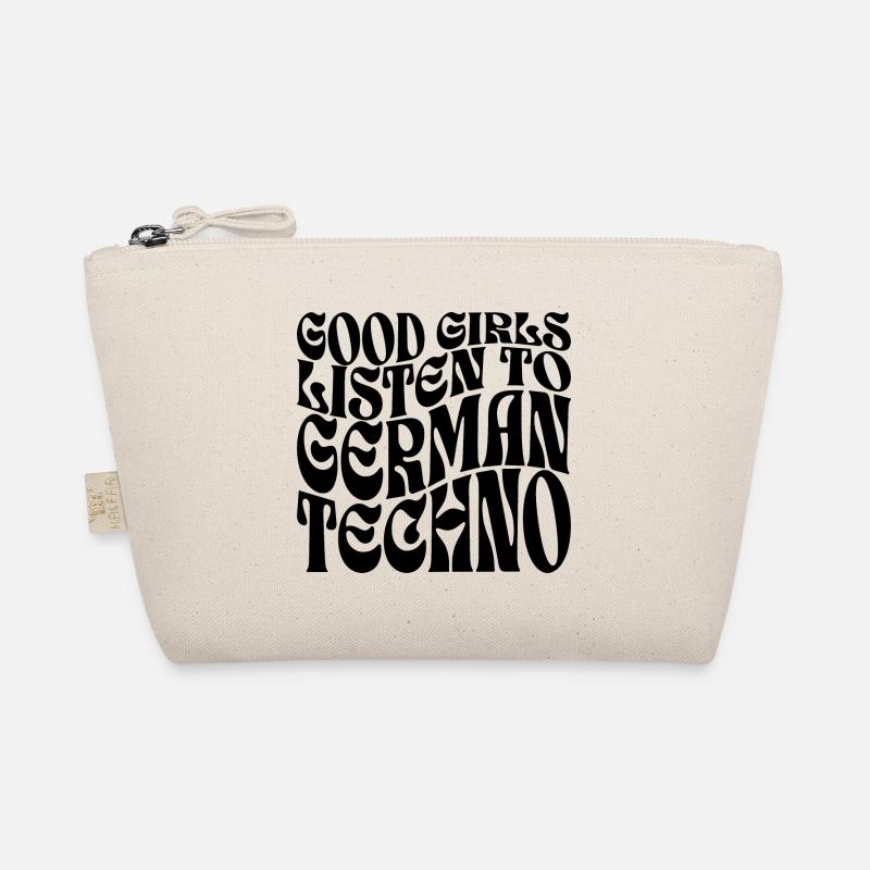 Filles Écoutent De La Techno Allemande Trousse biologique