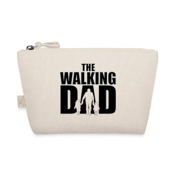 The walking Dad Father Father's Day | Colors can be changed - Organic Pouch - nature - Front