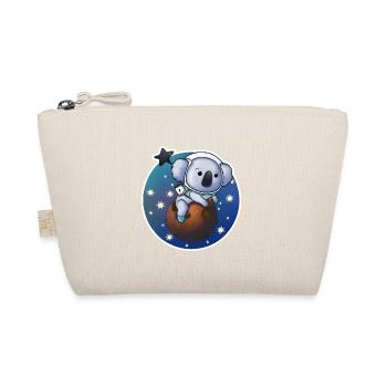 Koala Astronaut - Organic Pouch - nature - Front