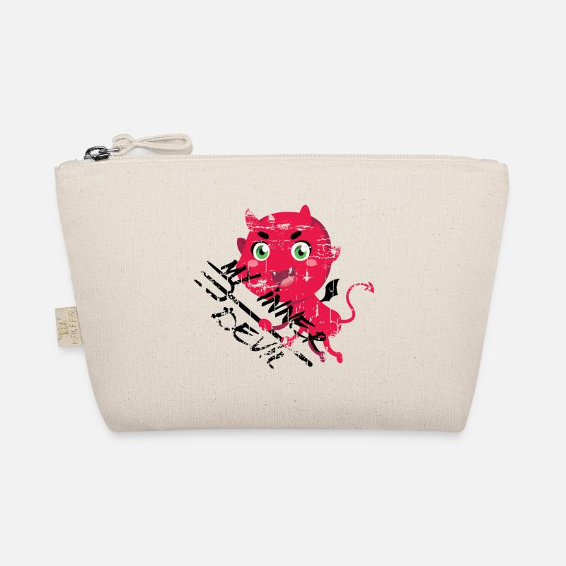 my inner devil mein innerer Teufel - Bio-Täschchen - Natur