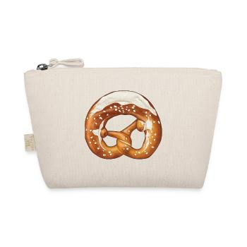 Pretzel Pretzel Laugenbreze Illustration Cartoon - Organic Pouch - nature - Front