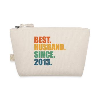 Meilleur mari depuis 2013, cadeau anniversaire de 10 ans - Trousse biologique - nature - Devant