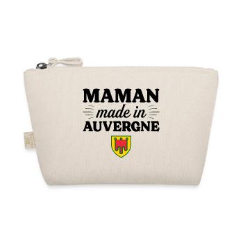 Maman Made In Auvergne - Femme Maman Auvergnate - Trousse biologique - nature - Devant