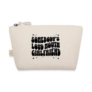 Phrase Humoristique Petite Amie - Trousse biologique - nature - Devant